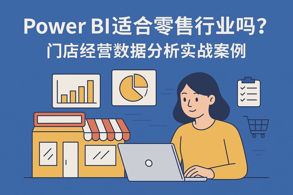 Power BI适合零售行业吗？门店经营数据分析实战案例